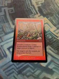 MTG Foil Goblin Bombardment FNM Promos - Please See All Photos For Condition - Image 2