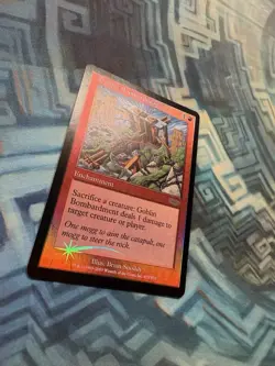 MTG Foil Goblin Bombardment FNM Promos - Please See All Photos For Condition - Image 5