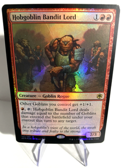 Hobgoblin Bandit Lord Foil Adventures in The Forgotten Realms MTF (AFR, 147) NM - Image 1