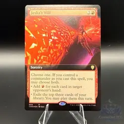 Jeska's Will - (Extended Art) Commander Legends FOIL - MTG NM Near Mint - Image 1