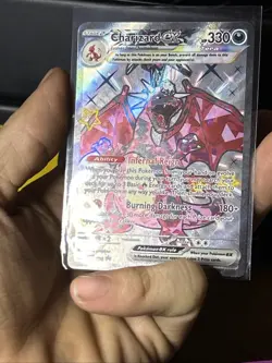 Pokemon Charizard ex SVP074 | Sv: Scarlet & Violet Black Star Promo NM - Image 3