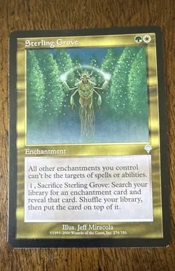 Sterling Grove Invasion Regular Magic The Gathering MTG M/HP - Image 1