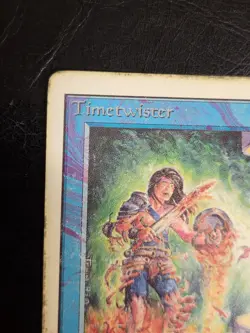 Magic The Gathering MTG TIMETWISTER Unlimited Edition HP Heavily Played Damage - Image 2