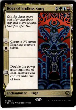 MTG Roar of Endless Song Tarkir: Dragonstorm Rare #220 - Image 1