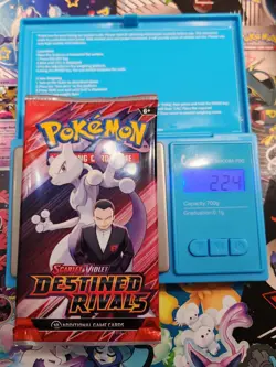 (VERY HEAVY) 22.4g Pokemon TCG Destined Rivals Booster Pack (SEALED)✅ - Image 1