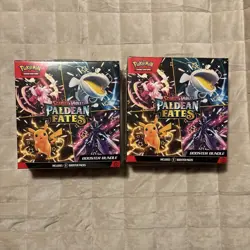 Pokemon Scarlet & Violet Paldean Fates Booster Bundle Factory Sealed lot of 2 - Image 1