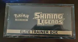 FACTORY SEALED Pokemon Shining Legends ETB - Sun And Moon 2017 With Acrylic Case - Image 2
