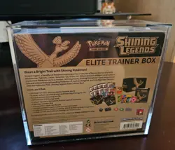 FACTORY SEALED Pokemon Shining Legends ETB - Sun And Moon 2017 With Acrylic Case - Image 4
