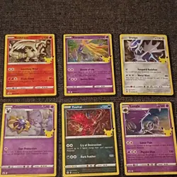 Pokemon TCG Celebrations Mixed Card Lot Holo Promo Mewtwo V-UNION SWSH136 - Image 5
