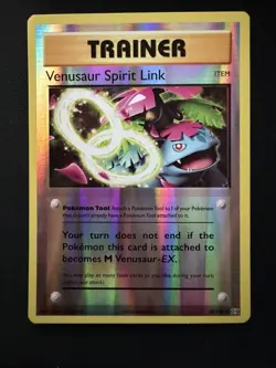 Venusaur Spirit Link Reverse Holo - 2016 Pokemon XY Evolutions 89/108 - Image 1