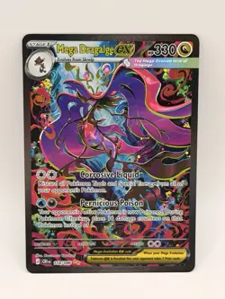 Mega Dragalge EX 118/086 SIR Full Art Holo Chaos Rising Pokemon TCG NM - Image 1