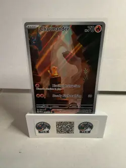 Pokemon Charmander Illustration Rare SV 151 168/165 English - Image 1