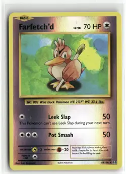 Farfetch'd 68 Reverse Holo Evolutions Pokemon Rare Reverse Holo Near Mint - Image 1