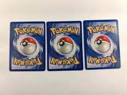 Pokemon Base Set Starters - Bulbasaur Charmander Squirtle - Exact Cards! - Image 5