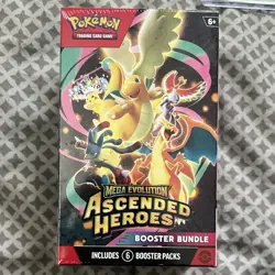 Pokemon TCG Mega Evolution: Ascended Heroes Booster Bundle Box (6 Packs) - Image 1