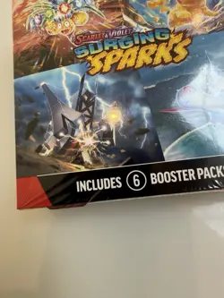 Pokemon TCG: Surging Sparks - Booster Bundle (6 Booster Packs) - Sealed - Image 2