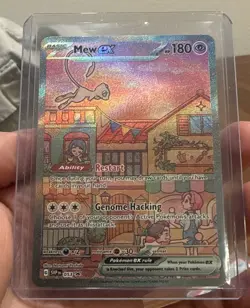 Pokemon TCG Mew EX 053 Scarlet & Violet 151 UPC Promo English - Image 1