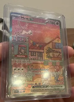 Pokemon TCG Mew EX 053 Scarlet & Violet 151 UPC Promo English - Image 2