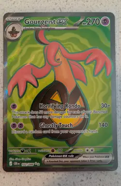 Pokemon TCG Gourgeist ex 102/086 Chaos Rising Full Art NM. - Image 1