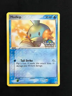 2005 Pokemon Ex Mudkip #56 (WOTC) Wizards World Philadelphia Promo -NM+ - Image 3