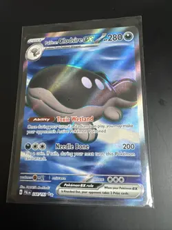 Pokemon Paldean Clodsire ex 244/193 Sv02 Paldea Evolved Ultra Rare Holo Full Art - Image 1