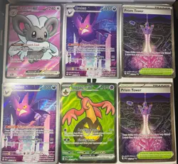 Pokemon Lot Chaos Rising Mega Rares And Trainer Full Arts - Image 1