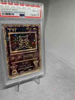 4 🌀 (SWIRLS) Pokemon Ancient Mew 2000 Movie Promo New PSA 8 - Image 4