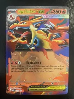 Mega Charizard Y ex 030 Holo Promo ME: Mega Evolution - Image 1
