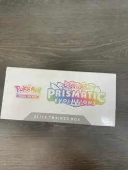 Prismatic Evolutions Elite Trainer Box New Factory Sealed ETB Pokemon TCG - Image 3