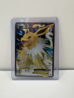 Pokemon TCG Jolteon-EX Promo Card 28a/83 Holo Full Art - Image 1