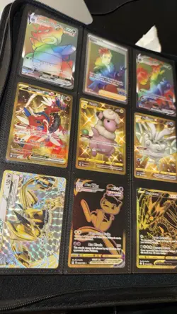 Mixed 9 Card Hyper Rare/Rainbow Rare Lot. - Image 1