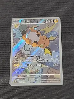 Pokemon Paldea Evolved "Raichu" 211/193 / Illustration Rare / Near Mint - Image 1