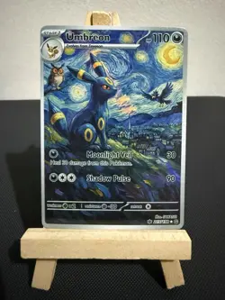 Umbreon Pokemon Card Display Art Card - Image 1
