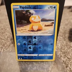 Pokemon TCG Evolving Skies Psyduck Reverse Holo 024/203 Near Mint (NM) Common - Image 1