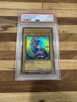 Yu-Gi-Oh Dark Magician SDY-006 1st Edition PSA 6 - Image 1
