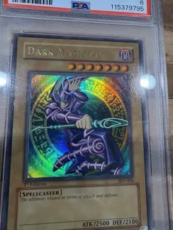 Yu-Gi-Oh Dark Magician SDY-006 1st Edition PSA 6 - Image 3