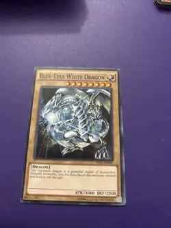 Yu-Gi-Oh! Blue-Eyes White Dragon LP SDKS-EN009 Common - Image 1
