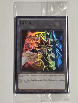 Yami Yugi & Dark Magician Girl TKN5-EN037 Burst Protocol Yugioh Token Promo Mint - Image 1