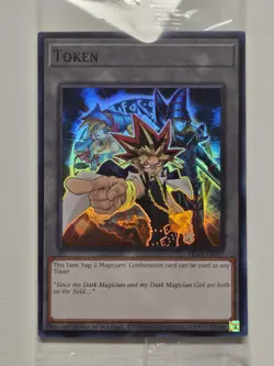 Yami Yugi & Dark Magician Girl TKN5-EN037 Burst Protocol Yugioh Token Promo Mint - Image 2