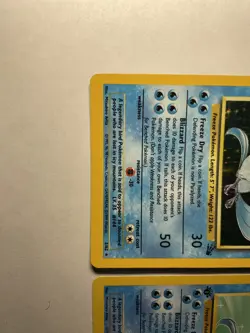 Pokemon Articuno Holo And 1st Edition Fossil Set Very Good Condition - Image 2
