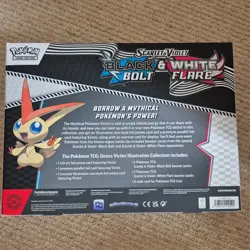 Victini Illustration Collection Box - Black Bolt White Flare Pokemon TGC Sealed - Image 2