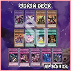 ODION DECK 39 | Man With The Mask Anubis Merciless Scorpion YuGiOh - Image 2