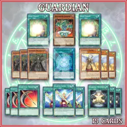 GUARDIAN DECK 19 | Eatos Reaper Scythe Dreadscythe Orichalcos Shunoros YuGiOh - Image 2