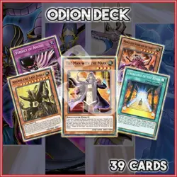 ODION DECK 39 | Man With The Mask Treasures Kings Anubis YuGiOh - Image 2