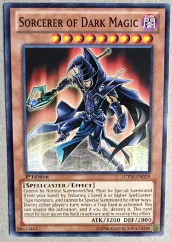 Sorcerer of Dark Magic - SP - Yu-Gi-Oh! - LCYW-EN029 - 1st Ed. - LP - Free Ship - Image 1