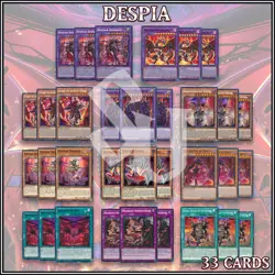 DESPIA DECK 33 | Ad Libitum Aluber Jester Banishment Comedy Quaeritis YuGiOh - Image 1