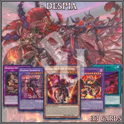 DESPIA DECK 33 | Ad Libitum Aluber Jester Banishment Comedy Quaeritis YuGiOh - Image 2