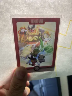 Unova Pokemon EIF Origins 3.0 Mirror Acrylic Card - Image 5