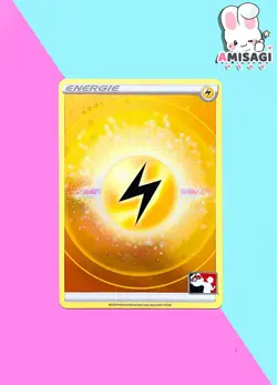 Pokemon Card - Energiekarte Electric Holo Stamp Champions Promo Nintendo TCG - Image 1