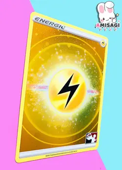 Pokemon Card - Energiekarte Electric Holo Stamp Champions Promo Nintendo TCG - Image 2
